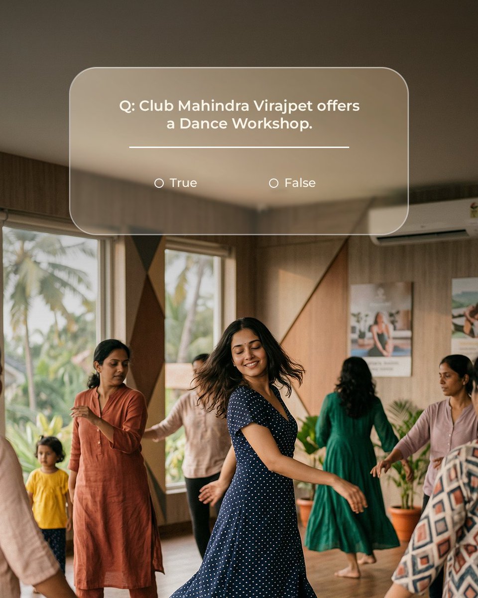 clubmahindra's tweet image. #ContestAlert | Day 9: #SharedJoy with #ClubMahindra
Answer today’s question and stand a chance to win ₹500 Amazon vouchers.

How to enter:

* Comment with #SharedJoy and #ClubMahindra
* Follow @clubmahindra
* Tag @clubmahindra and 4 friends
* Participate across all 30 posts