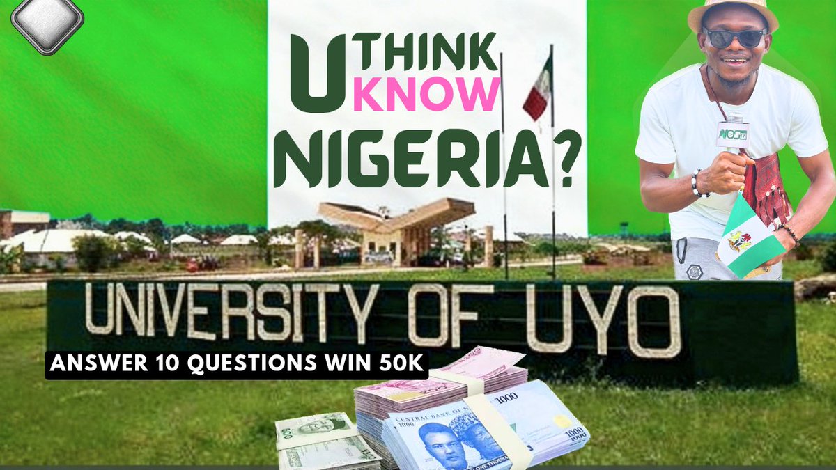 YTYKN_'s tweet photo. You Think You Know Nigeria train was in UniUyo.

From this Friday, expect fresh edutaining episodes from the prestigious Federal University of Uyo.

Thank you for watching previous episodes. Do not despair, celebrate and inspire patriotism amongst yourselves.

 #YTYKN https://t.co/sJRb2mlTAu