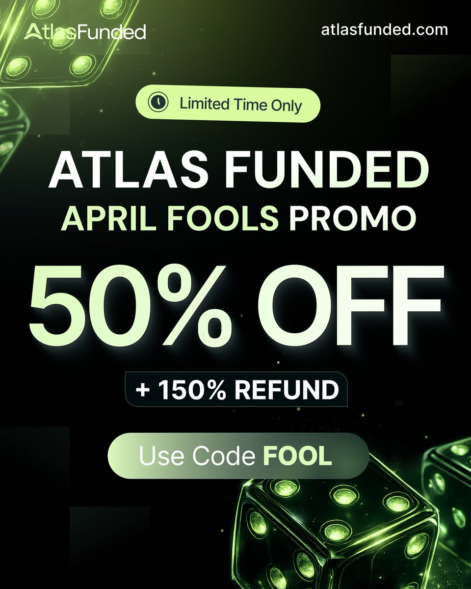 Think it’s a prank? Think again. 💚

50% OFF + 125% REFUND

Use code FOOL before the clock runs out. ⏳ 

Get Funded for less.