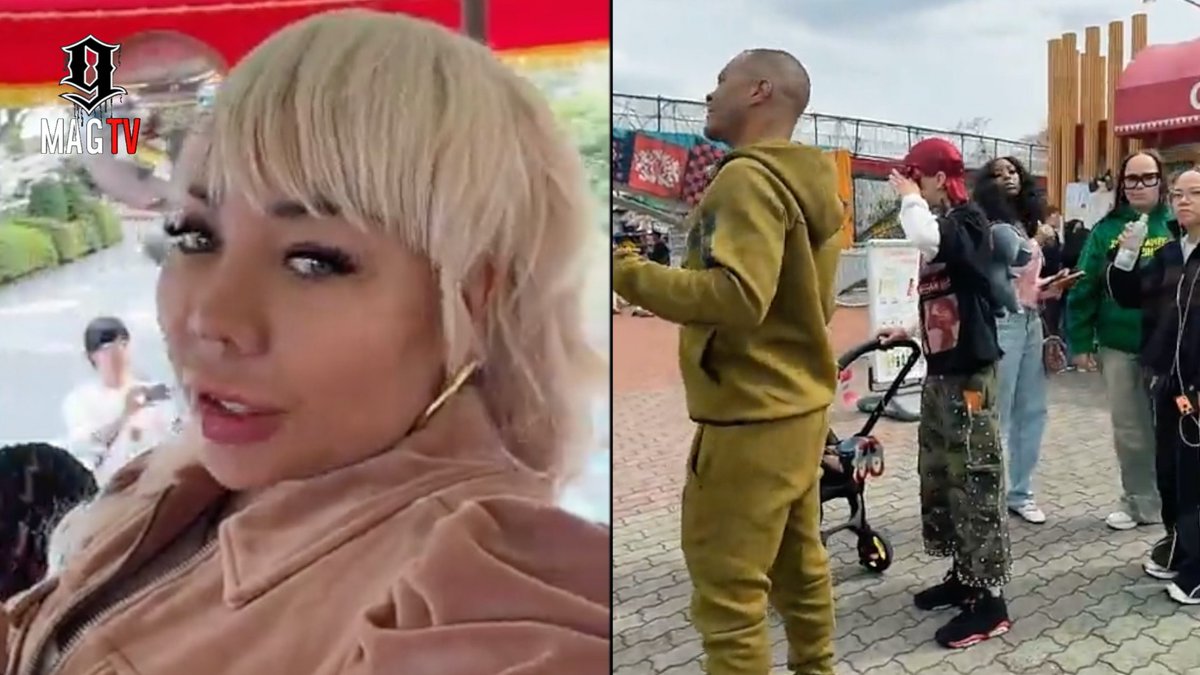 BlackInkChi's tweet image. SEE VIDEO HERE: youtu.be/ndXKla4G8nU

T.I.'s Wife Tiny Goes Blonde During Their Japan Vacation! 💁🏽‍♀️

#tinyharris #TI #japan #hair