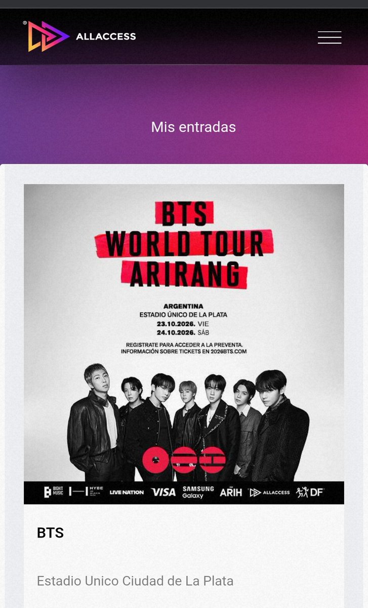 lularirang VA A CONOCER A BTS 🇦🇷 tweet media