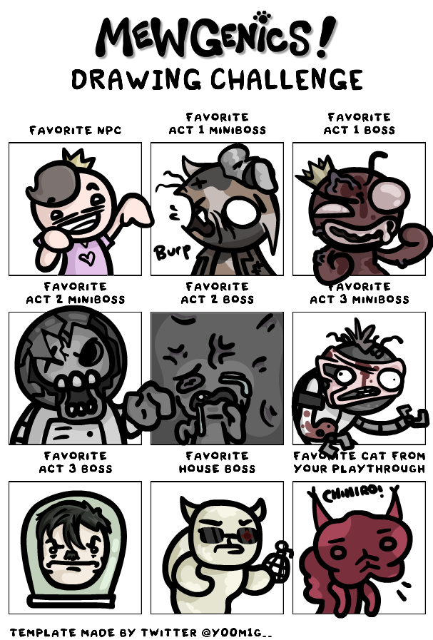 MrAmaze995's tweet image. I did one of these #mewgenics