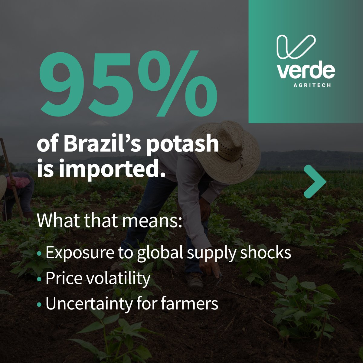 Verde AgriTech - Investors tweet media