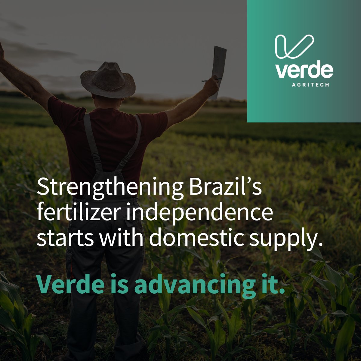 Verde AgriTech - Investors tweet media