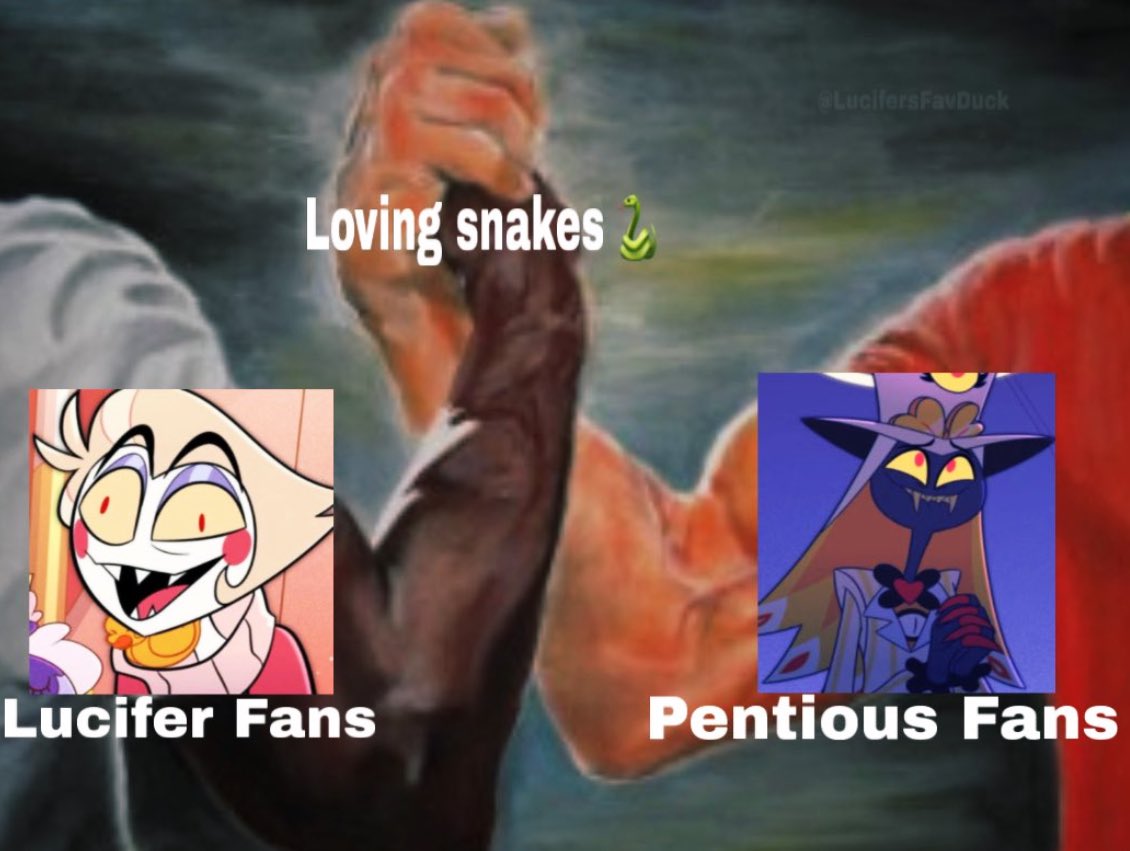 LucifersFavDuck's tweet photo. Lucifer fans 🤝 Pentious Fans https://t.co/19wWrnE1sY