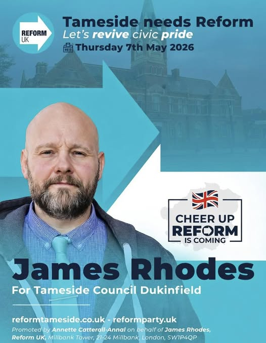 Tameside and Gorton Branch Reform UK tweet media