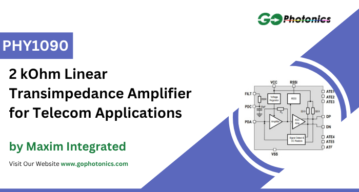 gophotonics's tweet image. ⚡ Clean signals start here

The PHY1090 Transimpedance Amplifier from Maxim Integrated converts optical signals into stable electrical outputs with high speed and low noise.

🔗 ow.ly/BnFj50YEQXo

#transimpedance #amplifier #optical #signals #conversion