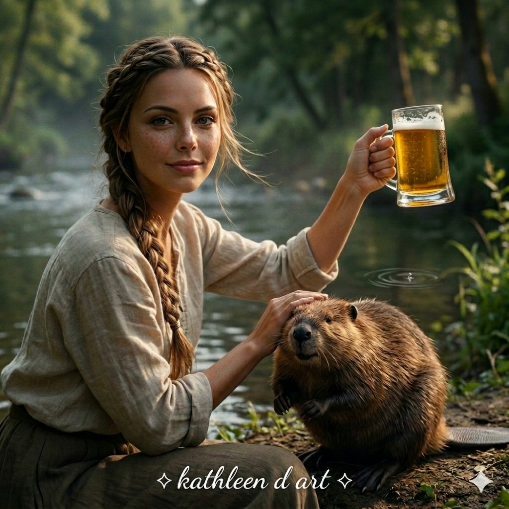 kathae909's tweet photo. It’s #NationalBeerDay and International #BeaverDay so why not celebrate both??
Tftt @__Dave__1
Soft… fluffy… adorable.
I really don’t get why people make it weird 😌 oh yeah and Beer.....
#AIArt #ComedyAI https://t.co/MauTWlMPlV