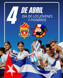 Abril siempre sabe a alegría y a júbilo porque es el mes en que pioneros y jóvenes cubanos festejan el aniversario de las organizaciones que los representan. Este #4deAbril en #Cuba, a pesar de las dificultades económicas, esta jornada no fue la excepción.