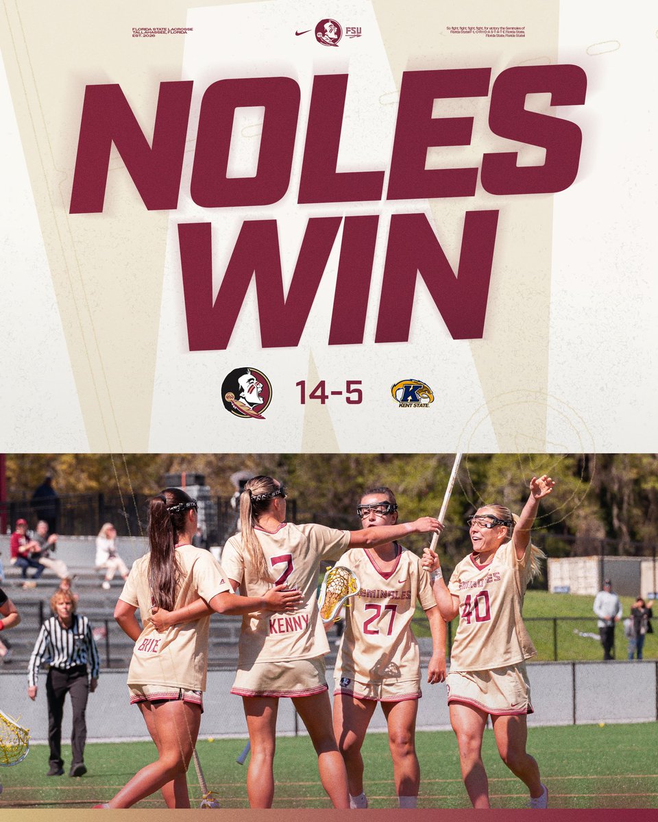 FSU_WLAX's tweet image. Road dub ✅