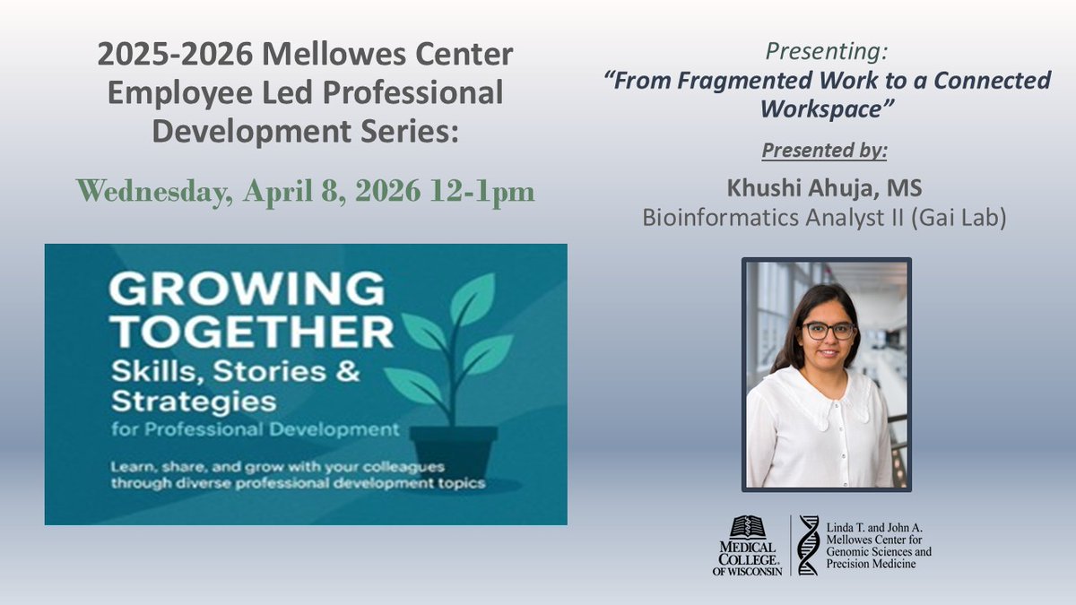 MCW Mellowes Center tweet media