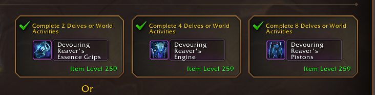 Well someone out there really wants me to have 4 set this season! #warcraft #WoW #Midnight #collection