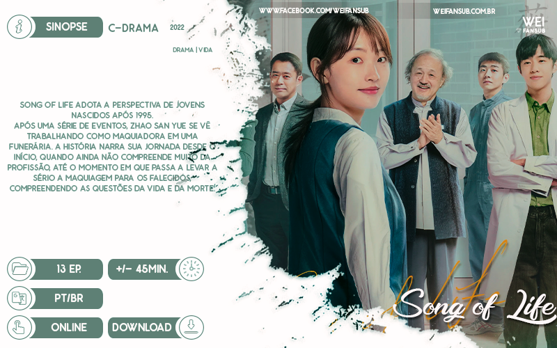 WeiFansub's tweet image. #LANÇAMENTO | SONG OF LIFE
Com a Zhou Yi Ran e o Leon Leong e um enredo de slice of life, não precisaria de mais pra ganhar o meu coração, mas daí eu dei play e fiquei apaixonada! De cara conhecemos a Zhao San Yue enfurnada no quarto, sem vontade nenhuma de viver, com problemas