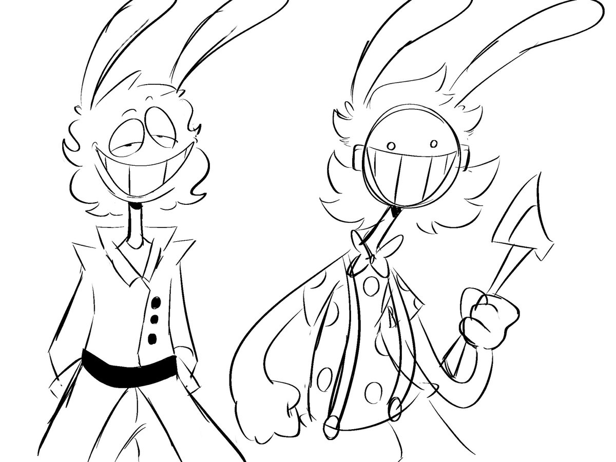 BlurryIsMe_'s tweet photo. Doodled my dumbass rabbits that I hate
#outofluck #oc #ocart https://t.co/6Ob7efboKw