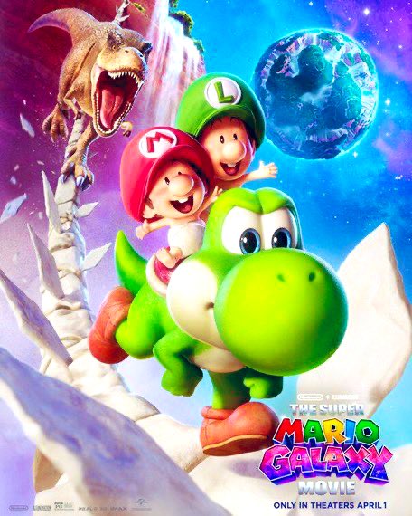 SUPER MARIO GALAXY MOVIE has crossed the $400M mark at the global box office after only 6 days of release.

It’s now tracking to hit $750M this coming weekend.