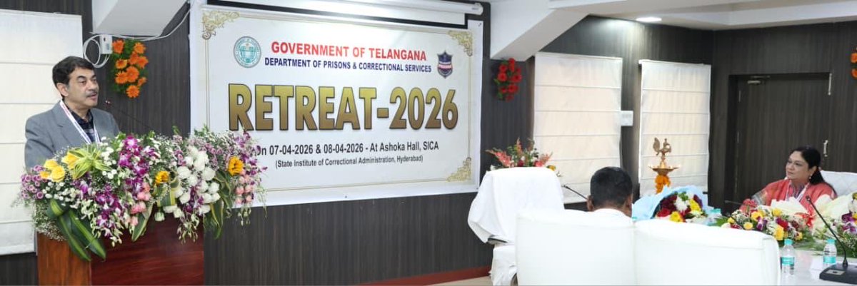 DG Prisons & Correctional Services, Telangana tweet media
