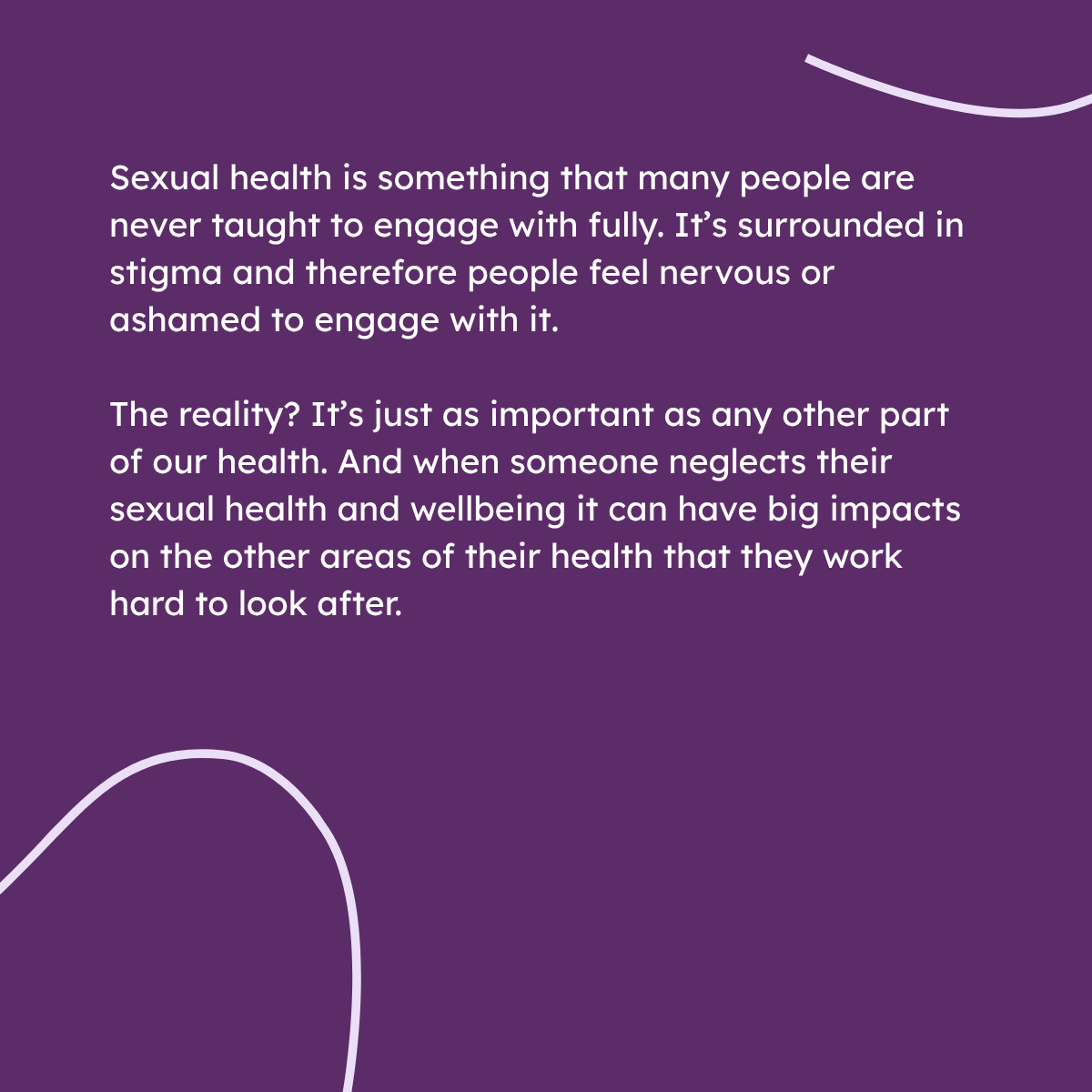 BrookCharity's tweet photo. This #WorldHealthDay we're here to remind you that sexual health is just as important as any other part of your health! Not convinced? Have a read of the below ⬇️⬇️⬇️ https://t.co/2rsADWBswp