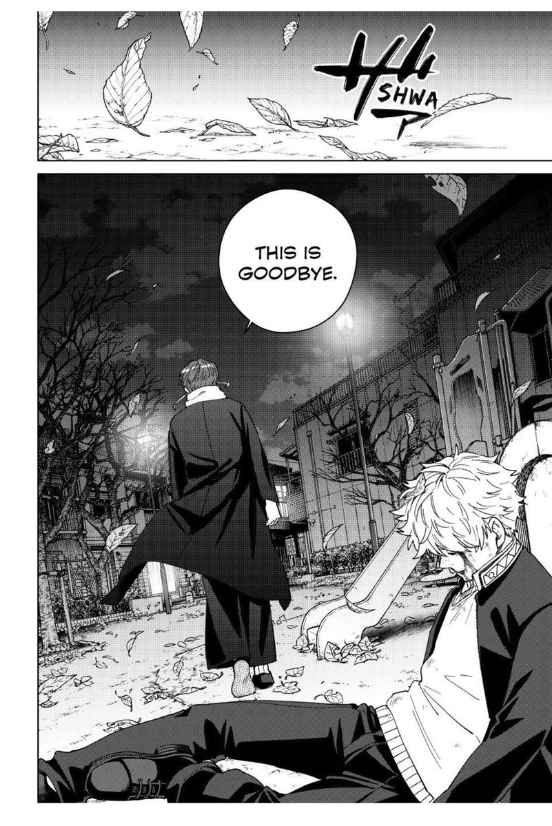 megumiblues's tweet image. #wb211 #spoilers 

If you shot me with a gun, it would have been less painful than the suni angst that wind breaker has been providing weekly lmfao