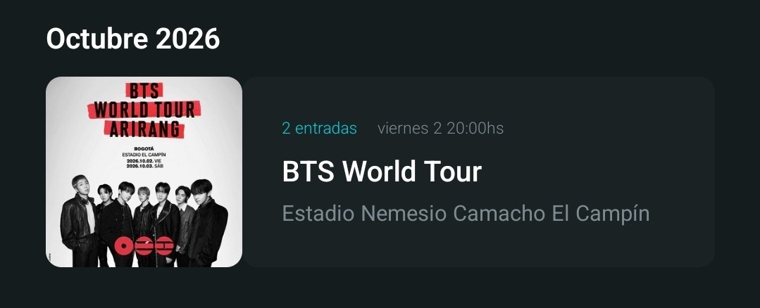 𝒜𝓃𝒶𝓂𝒶 ♡ VOY A VER A BTS tweet media