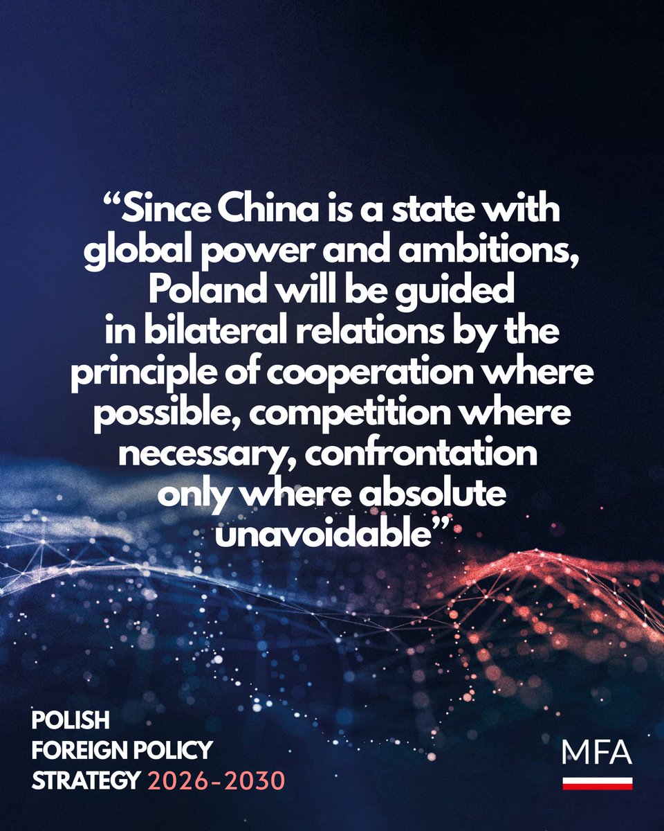 Ministry of Foreign Affairs 🇵🇱 tweet media