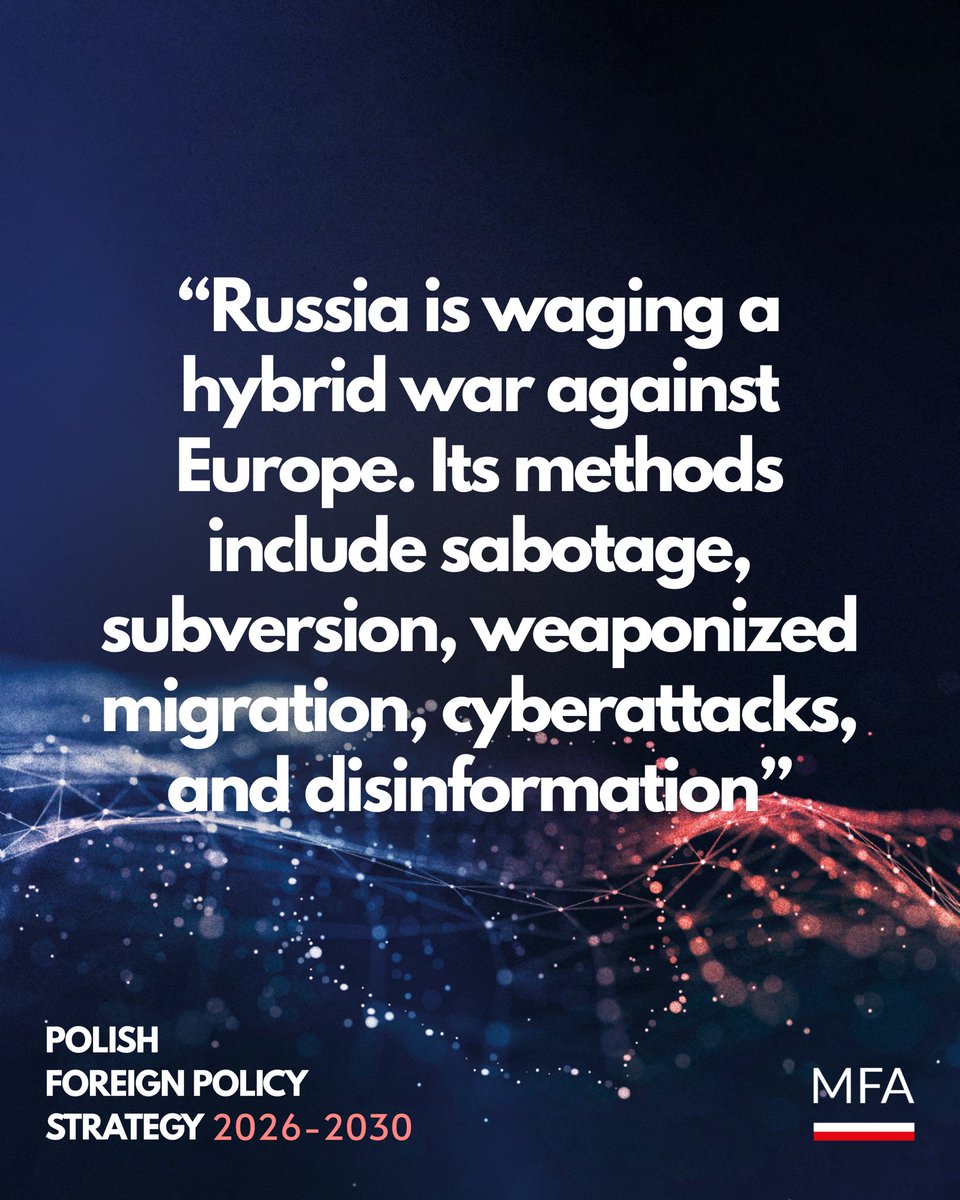 Ministry of Foreign Affairs 🇵🇱 tweet media