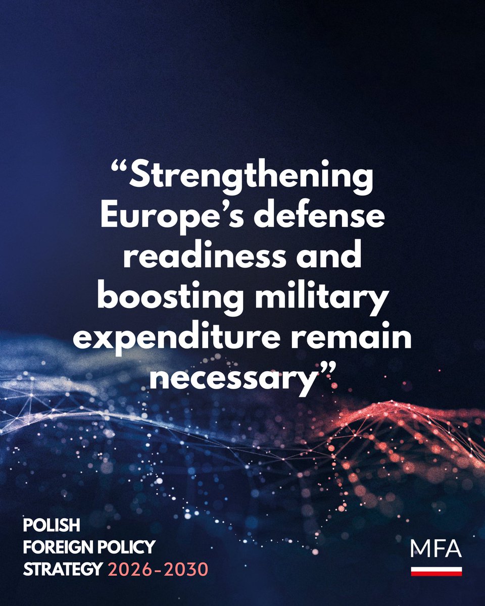 Ministry of Foreign Affairs 🇵🇱 tweet media