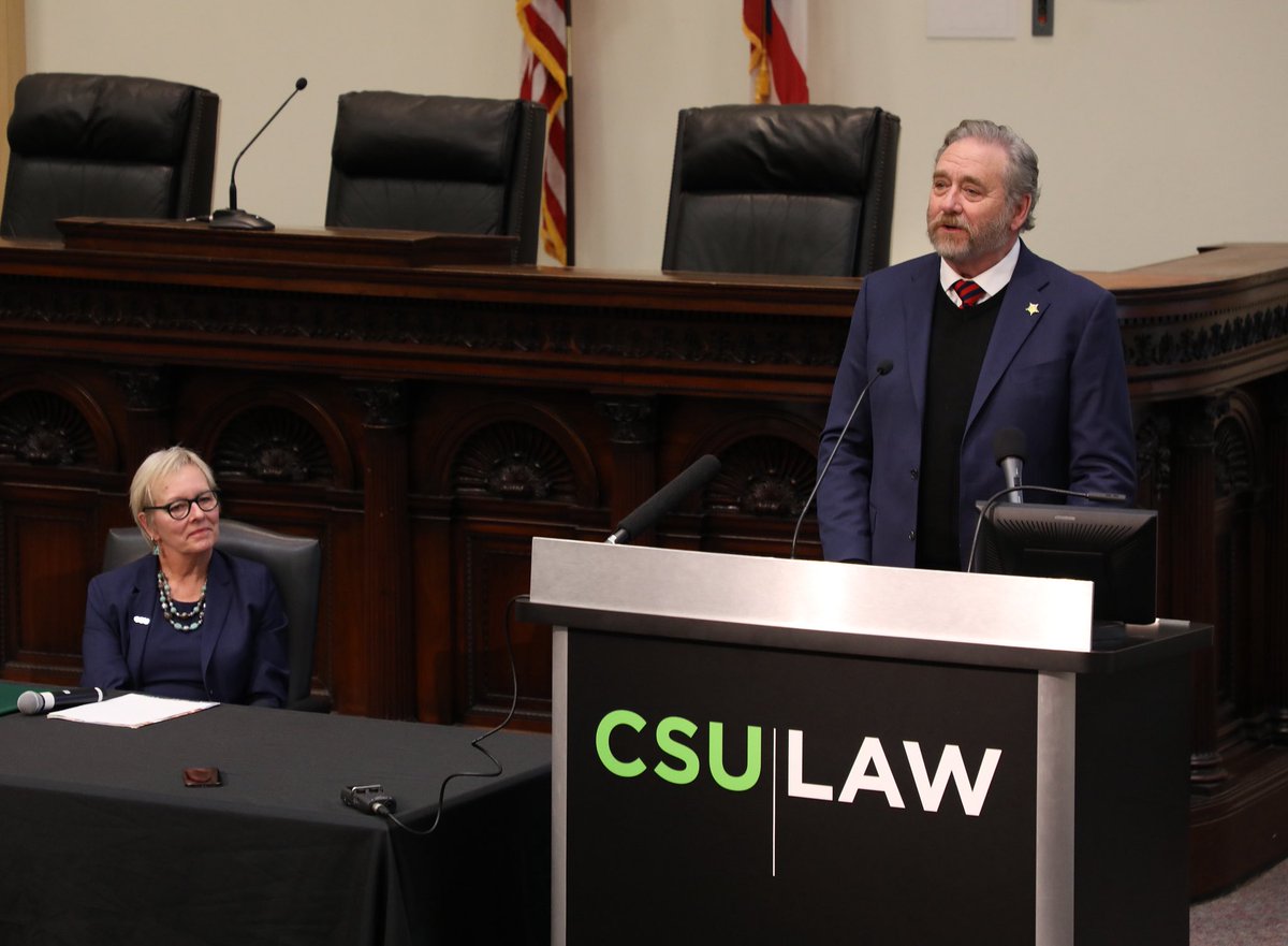 OhioAG's tweet photo. AG Yost today announced a major investment in the future of Ohio’s criminal justice system with the awarding of $5 million in seed money to establish a Prosecutor Training Program at Cleveland State University.
Details: https://t.co/9EMMO7szJK https://t.co/s30fYPnPz0