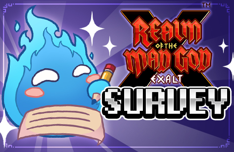RotMG_news's tweet photo. Hello Realmers,
We’ve got a quick survey up and would love your input on future class reworks and Steam achievements!
Blog post: https://t.co/1wve3fAhll
Survey link: https://t.co/zKoidHHQUd
#rotmg #gaming https://t.co/alrditQjuV