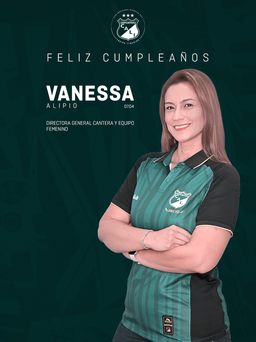 ¡Feliz cumpleaños, Vanessa Alipio! 🎂
Tu liderazgo y compromiso han sido fundamentales en los logros de esta institución. Hoy celebramos tu trabajo y todo lo que has construido.
Que este nuevo año venga con más éxitos y grandes satisfacciones 💚✨