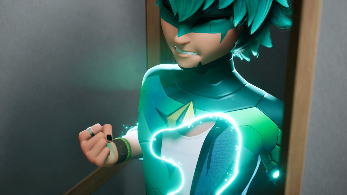 AJlol555's tweet image. Revelator being the only episode where we see Luka in his proper civilian attire and as Viperion in his new form (seriously when will we get to see him in action and transformation?) #mlbtwt #miraculouslasdybug