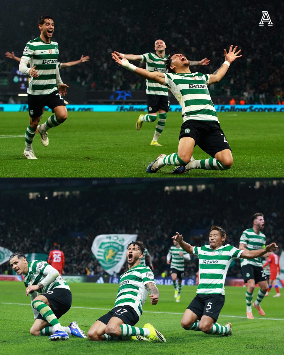 TheAthleticFC's tweet image. Sporting have won all five of their home games in the Champions League this season.

Will that record continue against Arsenal? 

🟢 4-1 vs. Kairat
🟢 2-1 vs. Marseille
🟢 3-0 vs. Club Brugge
🟢 2-1 vs. Paris Saint-Germain
🟢 5-0 vs. Bodo/Glimt
❓ vs. Arsenal