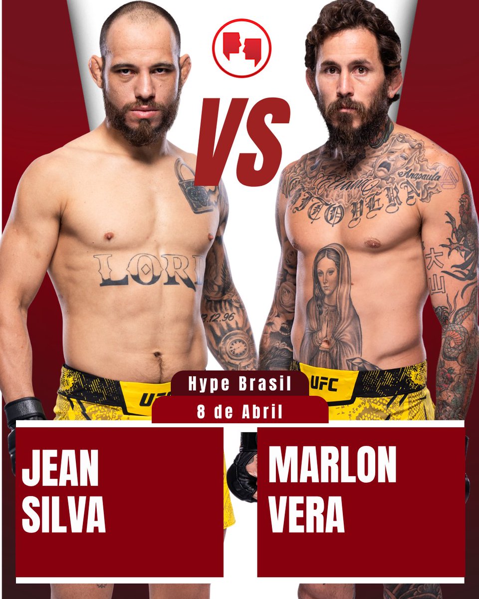 AgFight's tweet image. NO GRAPPLING!🥋

Nesta quarta, Jean Silva lidera o evento russo 'Hype Fighting' em duelo contra Marlon Vera.🔥

No 'co-main event', Deiveson enfrenta o mexicano Raul Rosas Jr.😎

O card sediado em São Paulo contará com transmissão do canal 'Combate'.📺

#Jean #Hype #SP #Grappling