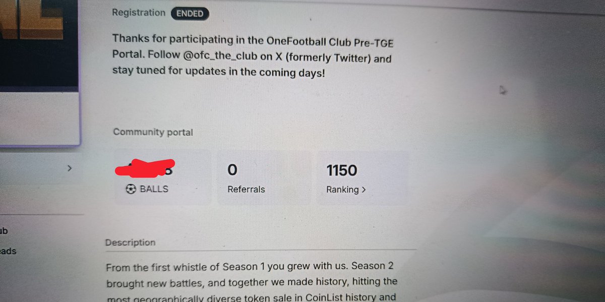 CryptooThings's tweet photo. OFC TGE 🔥🔥

Finally it's happening 💪

My rank is 1150 after 2 years of grind
Share yours in comment below

Guess my balls and win a reward on TGE 💫

@ofc_the_club @_viN040 

#OFC #crypto #airdrop https://t.co/B41SWmxe7M