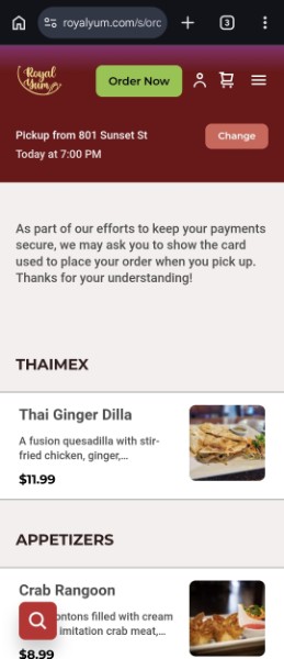 Unfortunately, we had to put this disclaimer because of the surge in fraudulent transactions.

It's too bad and it sucks that we have to ask our customers to show their cards like this.

We hate it.