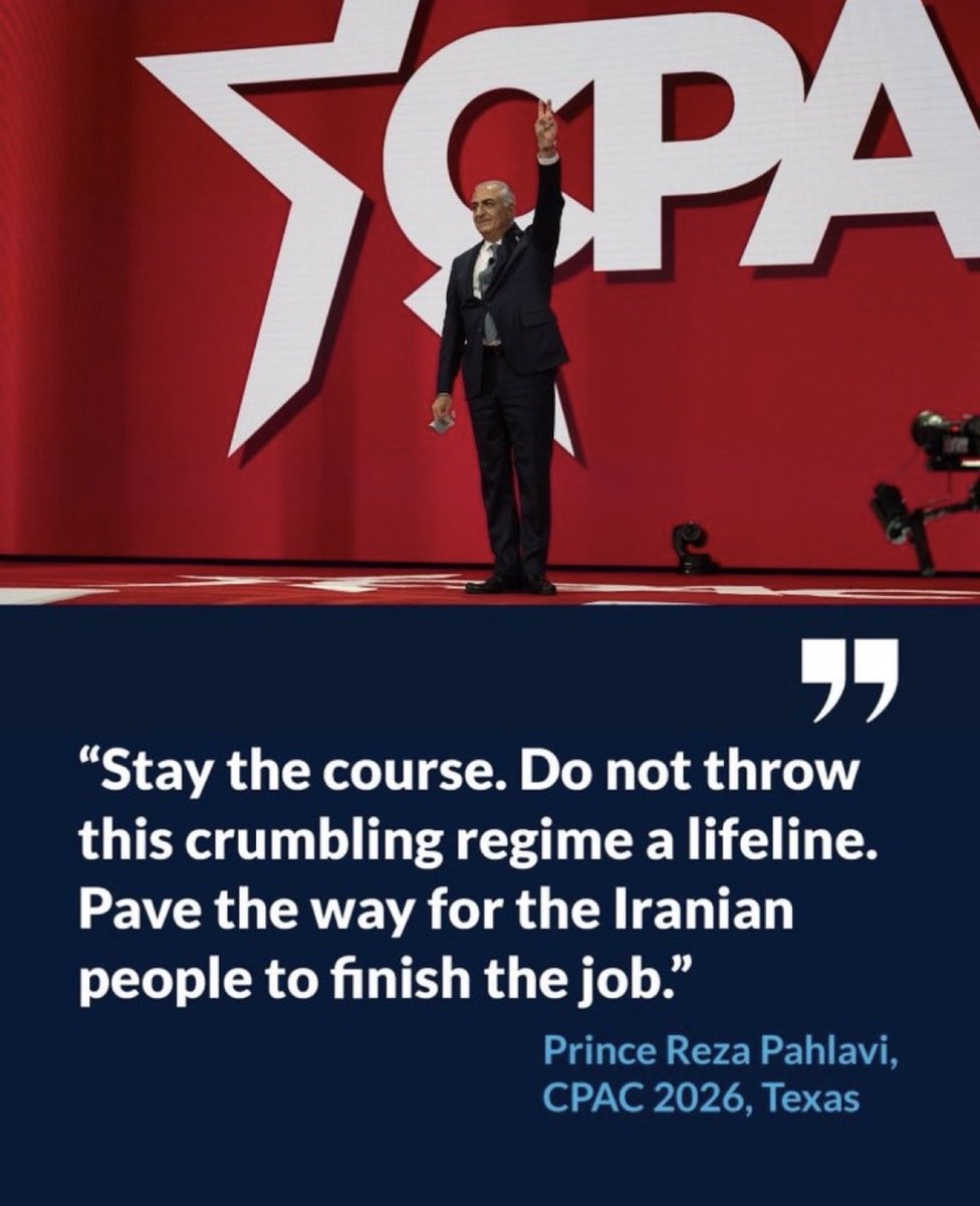 SiminTavangari's tweet photo. @marklevinshow You are right and the only acceptable deal would be regime change in Iran. @marklevinshow
#RezaPahlaviForlran #DigitalBlackOutlran #kingrezapahlavi #ThankYouTrump #ThankYouBiBi #IranRevolution2026 #freeiran #irgcterroris #internetforiran https://t.co/9QIVc6z0RB