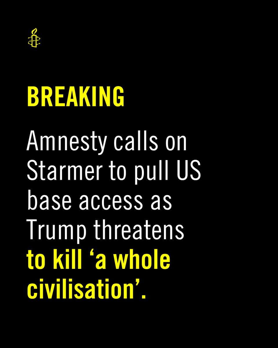 Amnesty UK tweet media