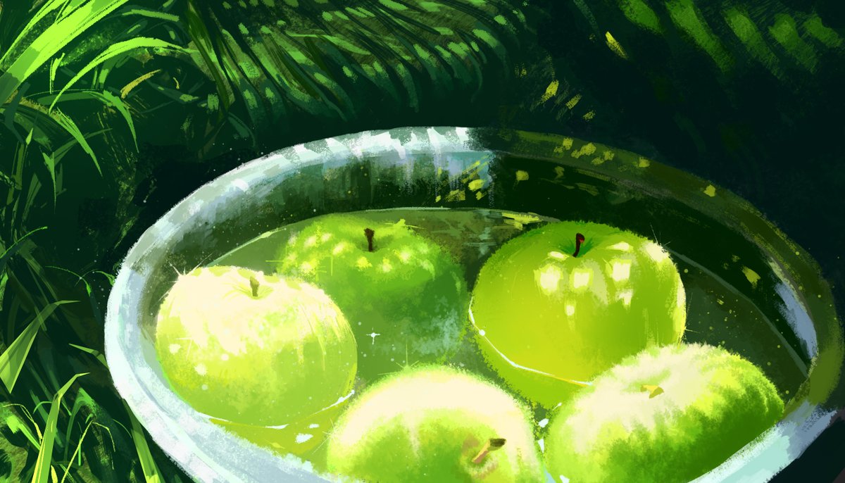 kyu_art's tweet photo. 4/30 #pleinairpril 🍏 https://t.co/XsNBlFTvJs