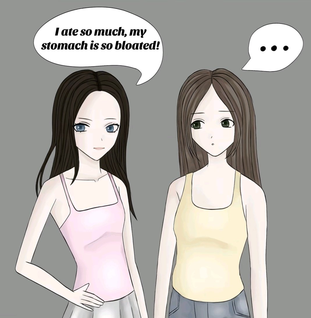 eu quando tinha uma amiga bem magrinha, thinspo, era assim.