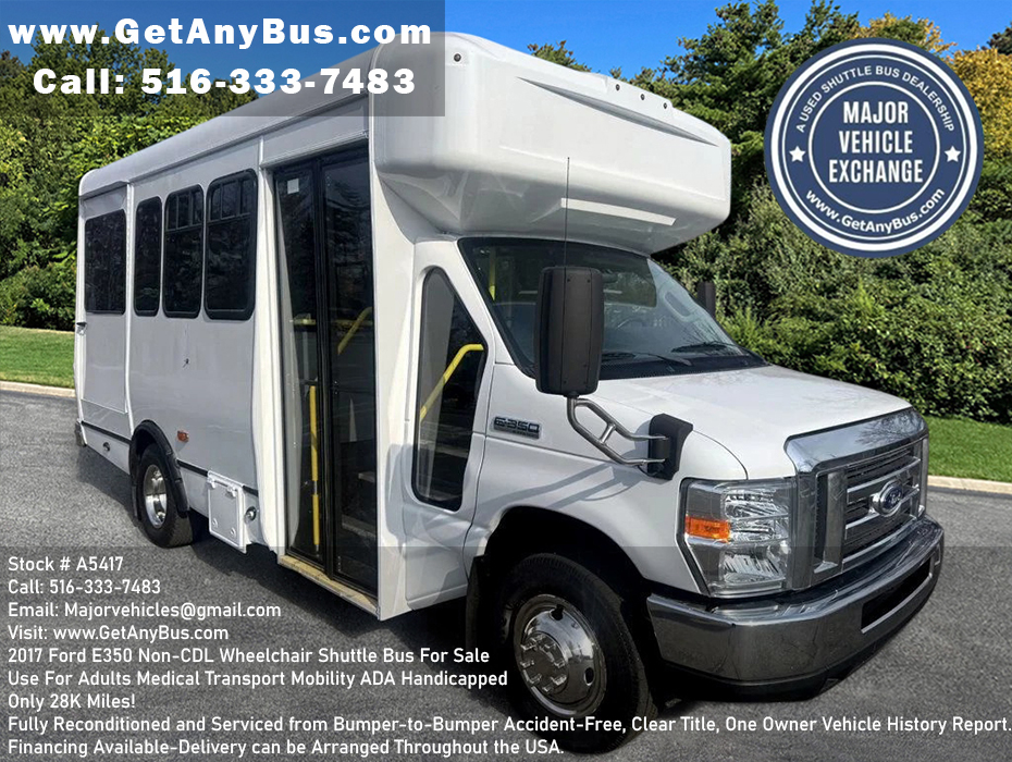 PreownedBuses's tweet photo. FORD E-350 WHEELCHAIR SHUTTLE BUS - RECONDITIONED &amp; SERVICED https://t.co/B1SMnvhXn6