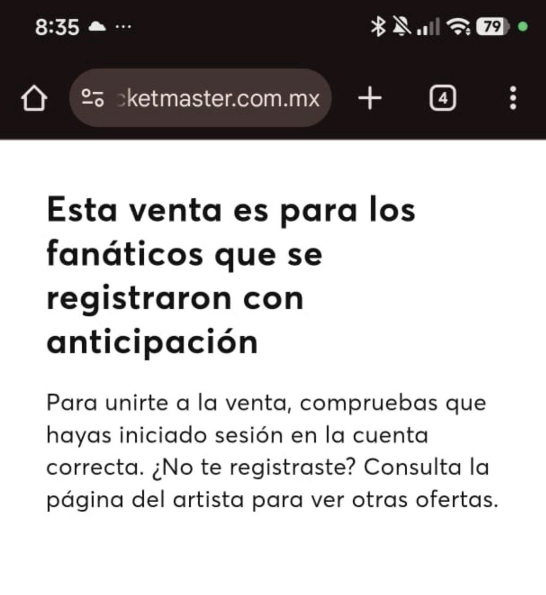 i95BOY's tweet photo. hasta en otros países CONFIRMAN que México tuvo problemas en la preventa y ustedes dicen que no?? COMO ESTÁ ESO?? MENTIROSOS!! @Ticketmaster_Me @Ticketmaster
CANCELEN Y LIBEREN TODOS LOS BOLETOS DE REVENTA de todos los revendedores (ustedes saben muy bien quienes y cuántos son) https://t.co/mNrtyAf6dx