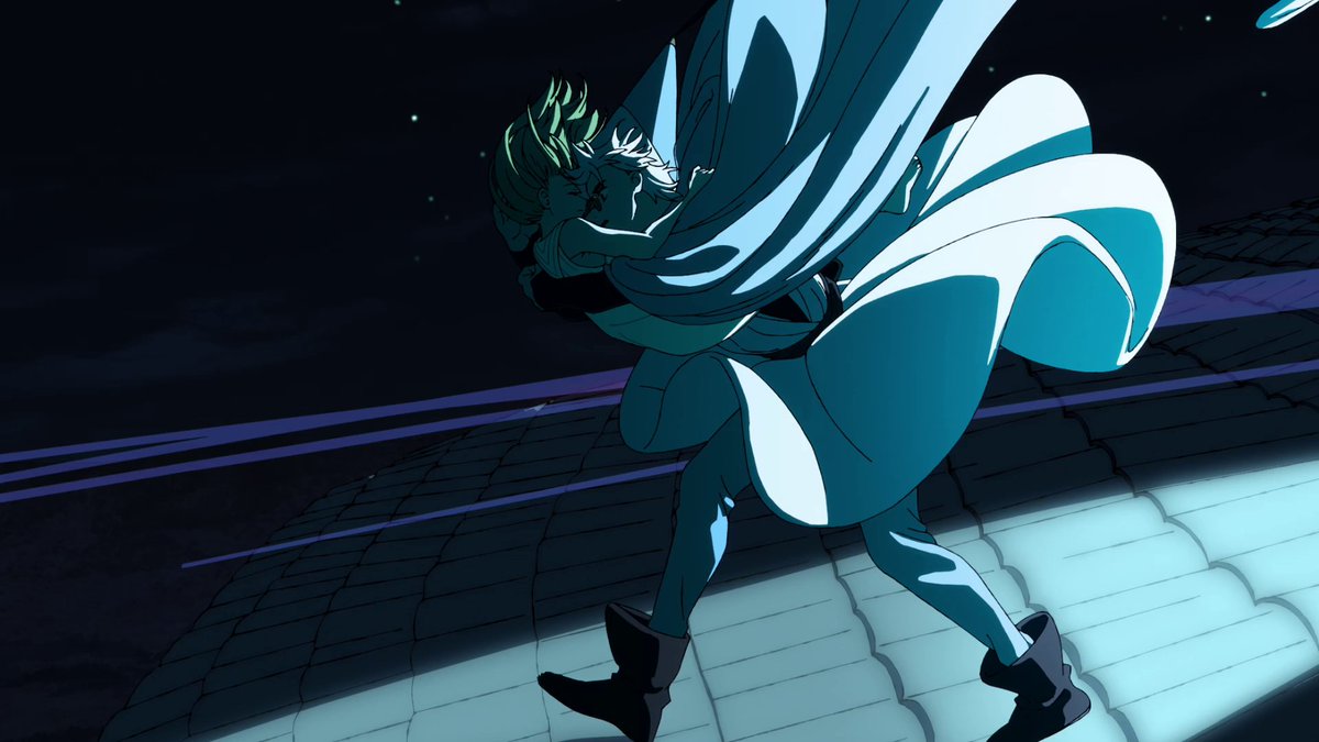 critval_189's tweet image. #whaanimespoilers where are his thigh straps he cant see without his thigh straps