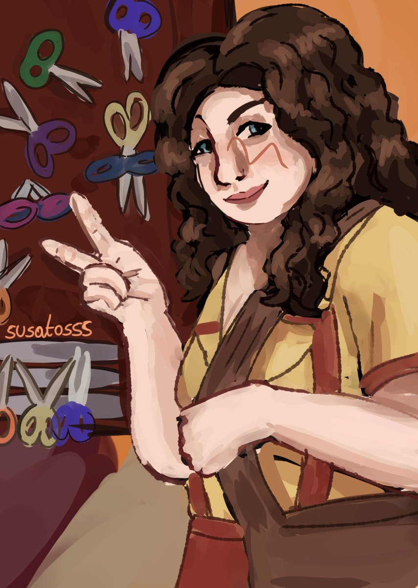 susatosss's tweet image. Scissor city ✂️✂️✂️ #2brokegirls