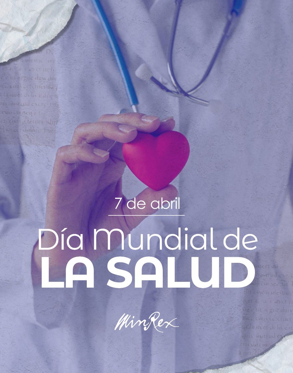 "La salud es vida, es futuro y es justicia. En este Día Mundial de la Salud, reafirmemos nuestro compromiso con el cuidado, la prevención y la solidaridad. 🌍💙 #DíaMundialDeLaSalud #Cuba #BienestarColectivo"