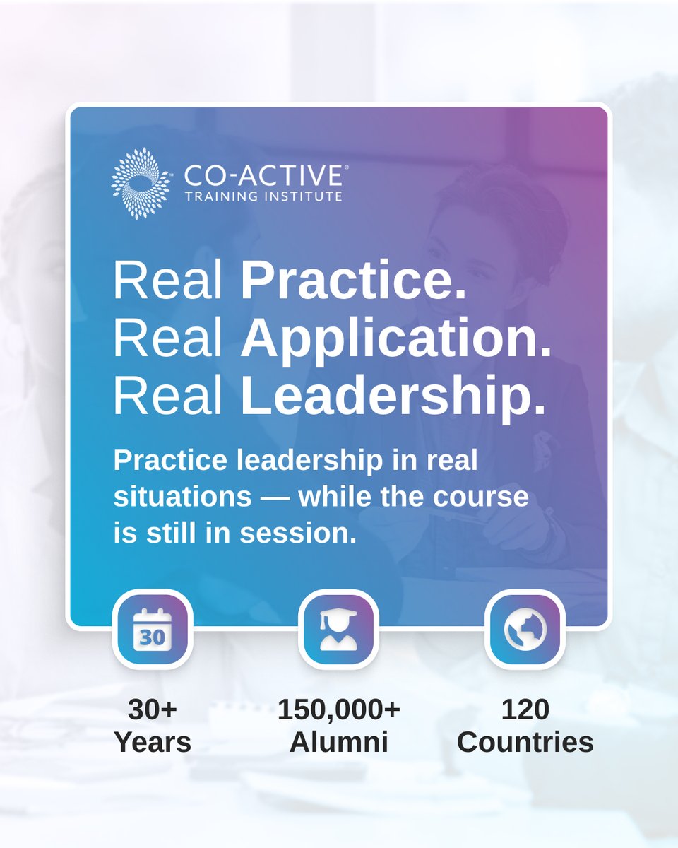 Co-Active Training Institute tweet media