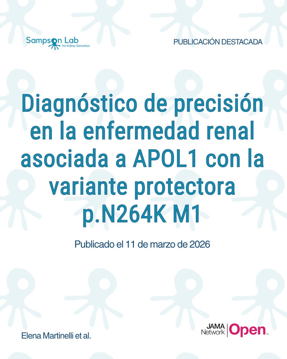 Sampson Lab for Kidney Genomics tweet media