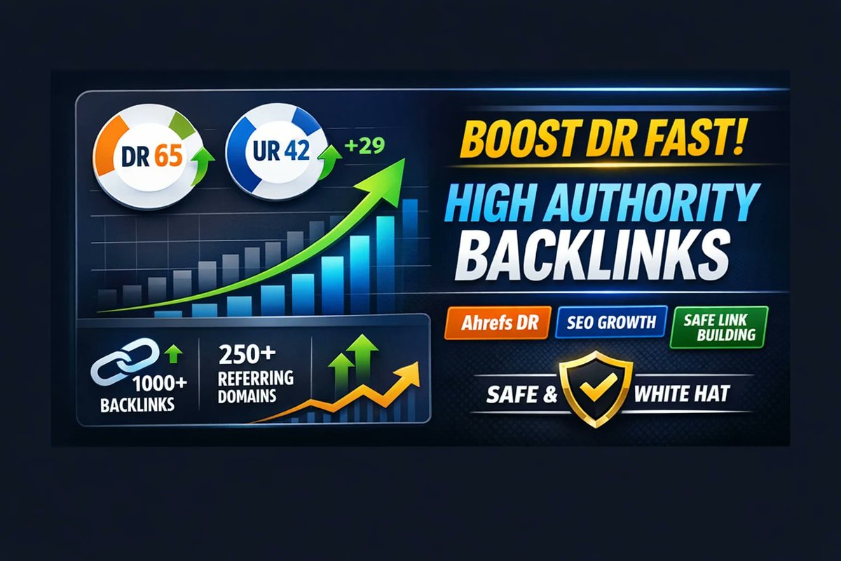 shizzy_web's tweet photo. Boost your website with high-authority backlinks 🚀
Increase your Domain Rating (Ahrefs DR) and improve rankings fast.
👉 https://t.co/lyCKKX0j8a

#SEO #Backlinks #LinkBuilding #Ahrefs #DomainRating #SEOGrowth #DigitalMarketing https://t.co/WXNmGy2kHQ