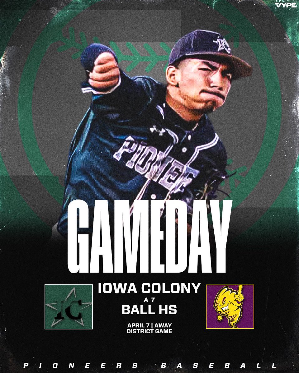 Iowa Colony Baseball tweet media