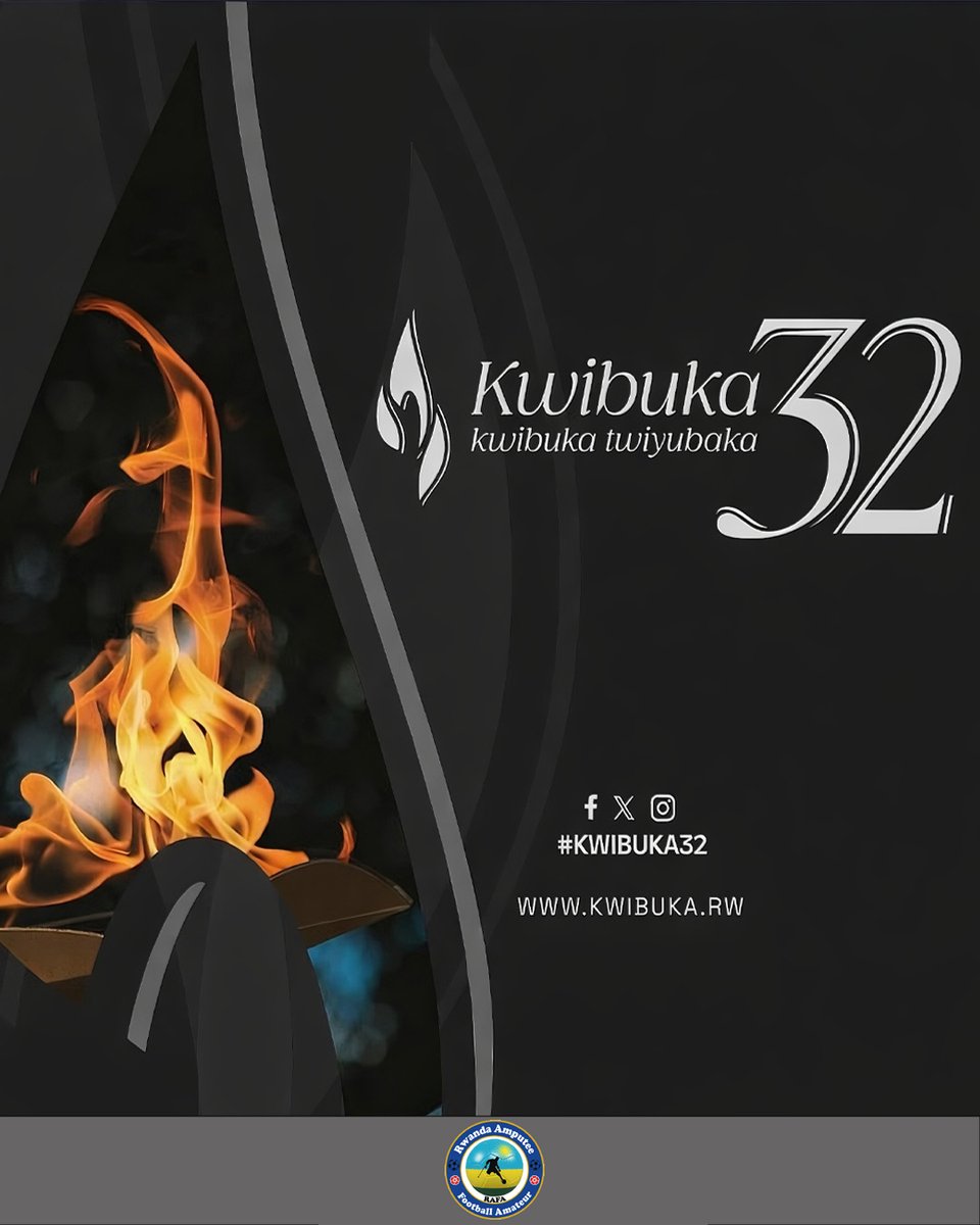 RAFA family joins all Rwandans in the 32nd Commemoration of the 1994 Genocide Against the Tutsi.
Remember. Unite.Renew
#Kwibuka32
