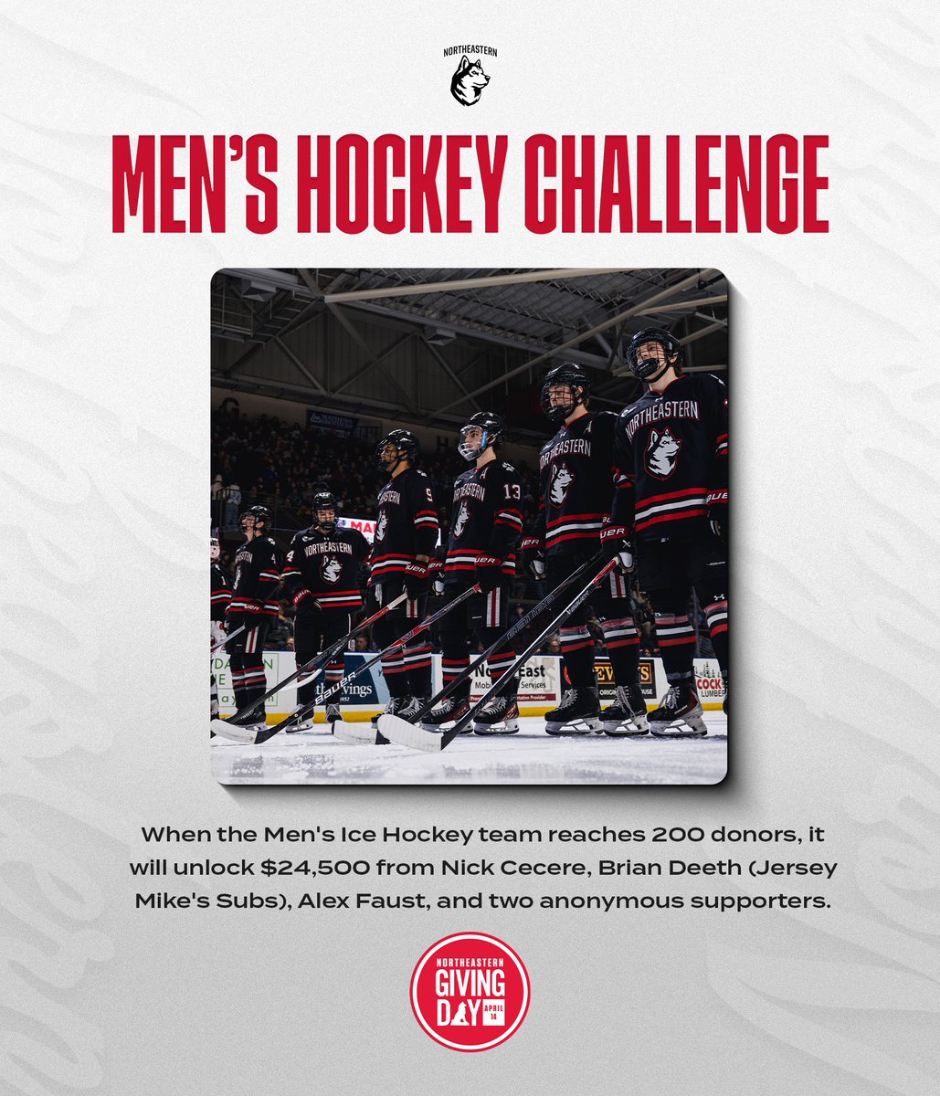 Northeastern Men’s Hockey tweet media