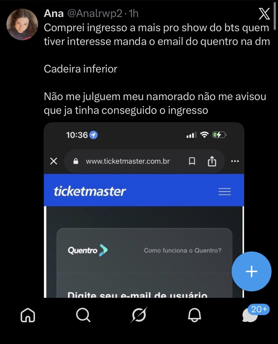 vicu VAI VER O BTS 3X 🪭 tweet media